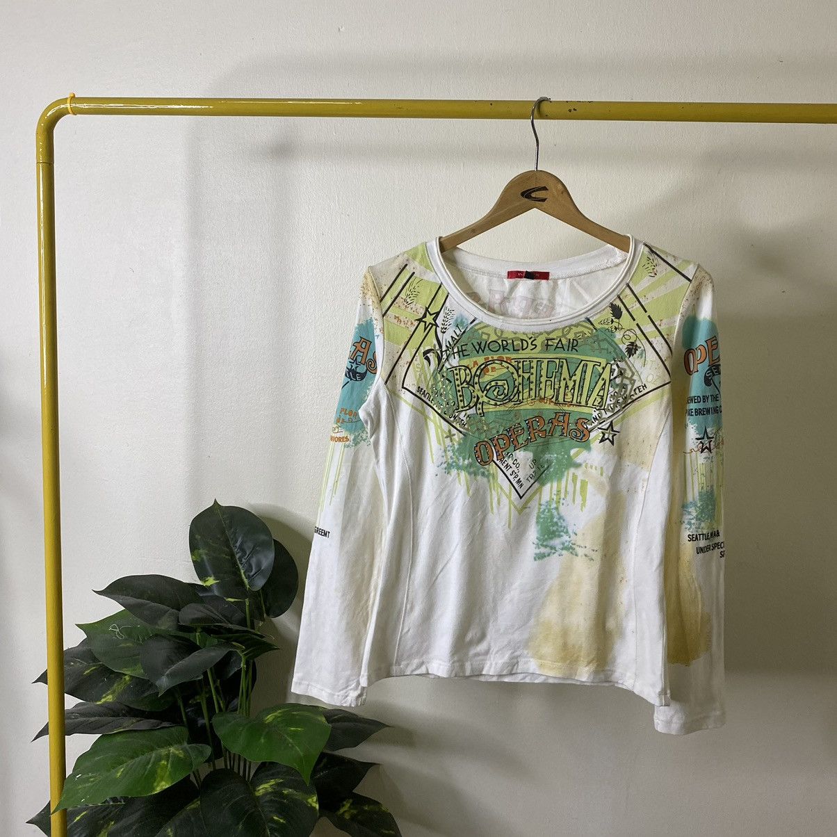 Japanese Brand Noun Bohemia Operas Design In Paris LS Tee Made in Japan Size S / US 4 / IT 40 - 1 Thumbnail