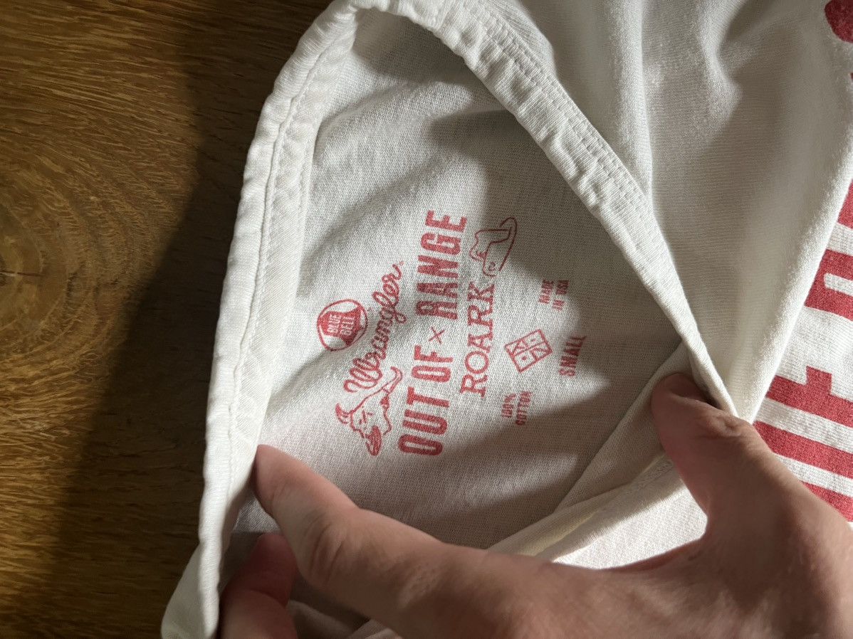 Wrangler Vintage Wrangler x Roark white tshirt size small Size US S / EU 44-46 / 1 - 3 Thumbnail