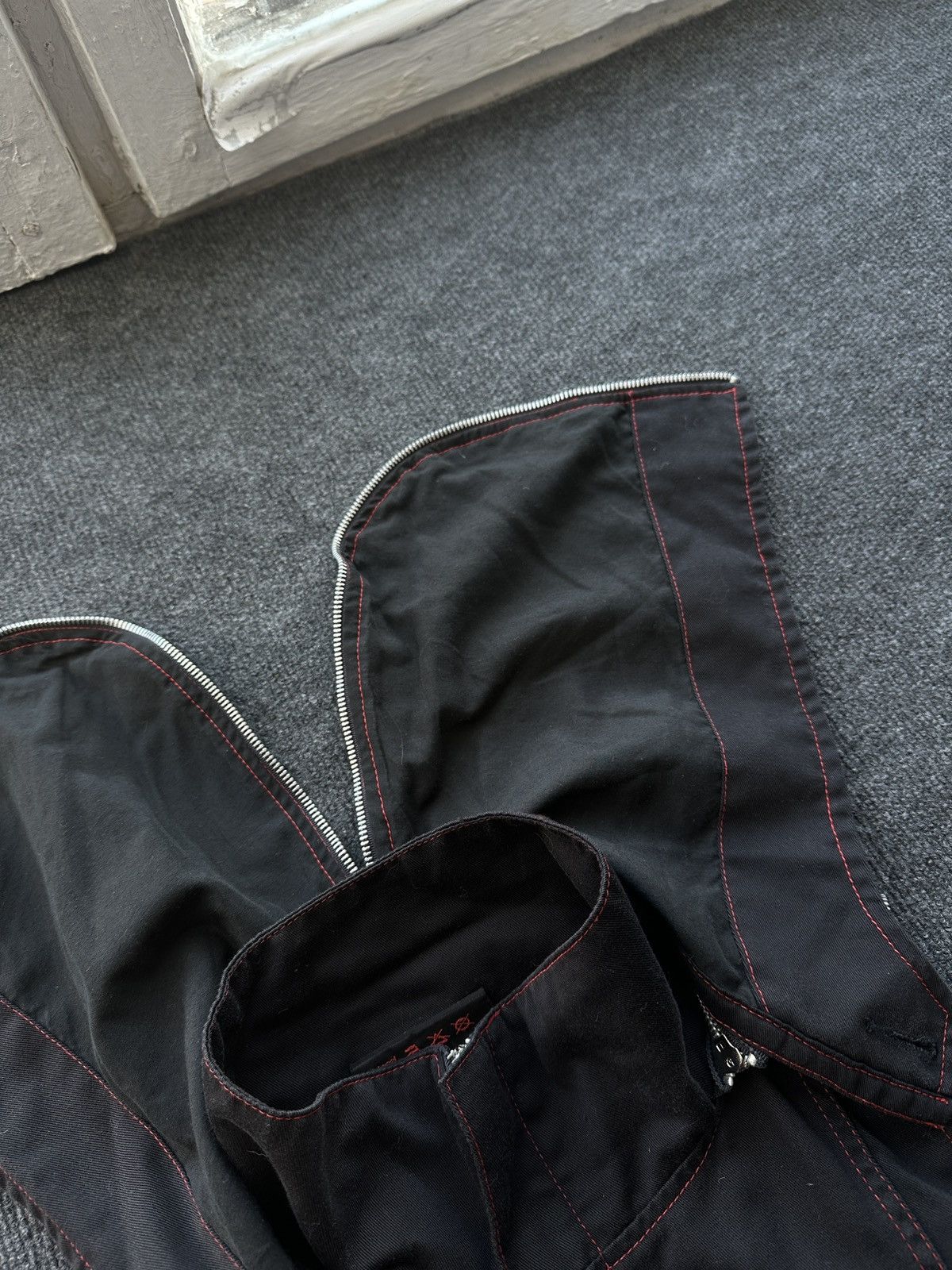 Other OPIUM ZIP🚨 AVANT-GARDE RARE ZIP Y2K gothic IFSIXWASNINE Size M / US 6-8 / IT 42-44 - 6 Thumbnail