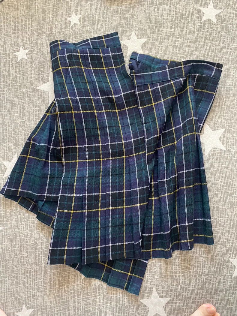 Comme des Garcons Comme Des Garcons size XS Plaid pleated culottes Size 27" / US 4 / IT 40 - 2 Thumbnail