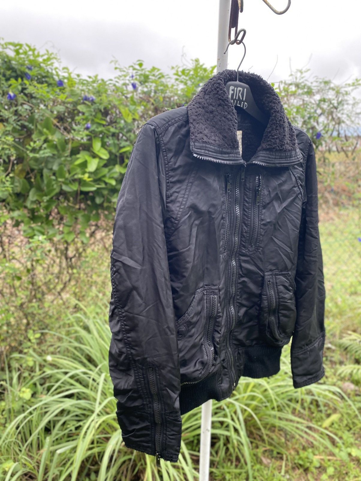 Japanese Brand 2000'S G.O.A MULTI ZIPPED FUR JACKET Size US M / EU 48-50 / 2 - 2 Thumbnail