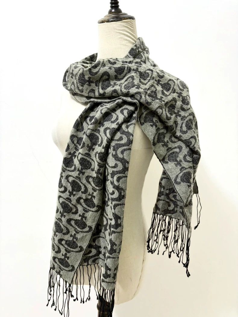 Other Vivienne Westwood Gray double-sided Saturn full print scar Size ONE SIZE - 2 Thumbnail