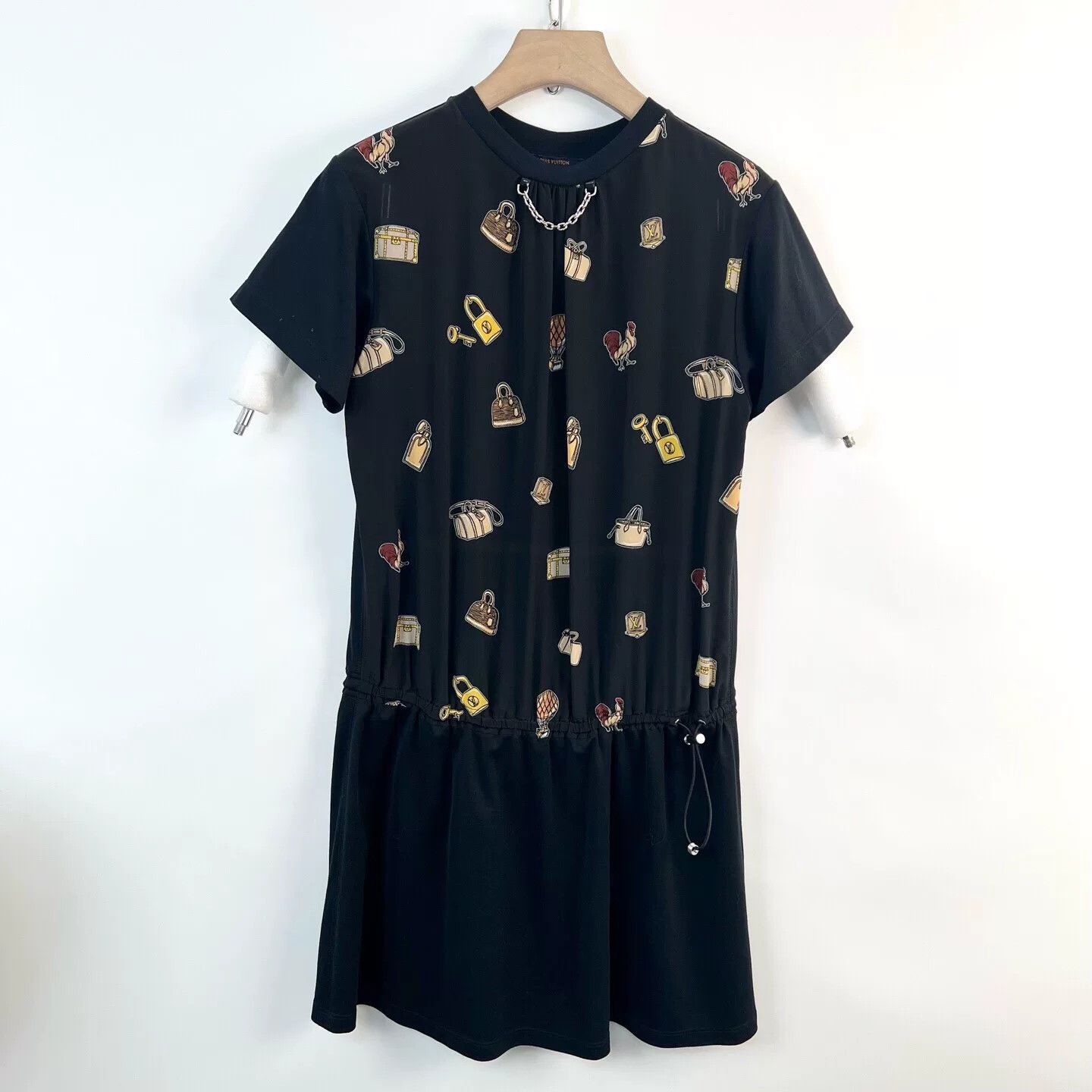 Louis Vuitton Louis Vuitton Pattern Print Spliced Dress Size XS / US 0-2 / IT 36-38 - 1 Thumbnail