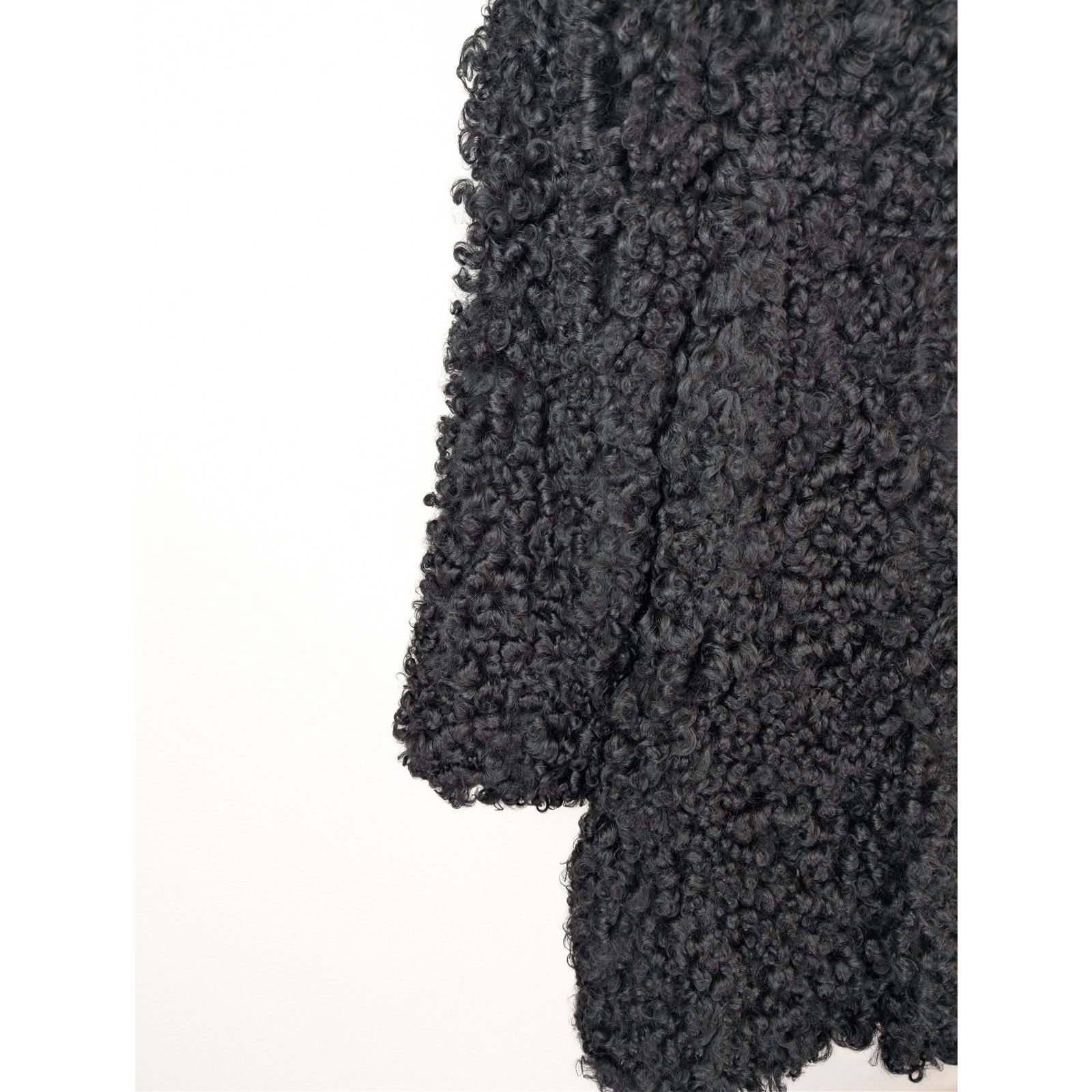 Bottega Veneta o1rshd1 Curly Shearling Coat in Black Size US M / EU 48-50 / 2 - 13 Thumbnail