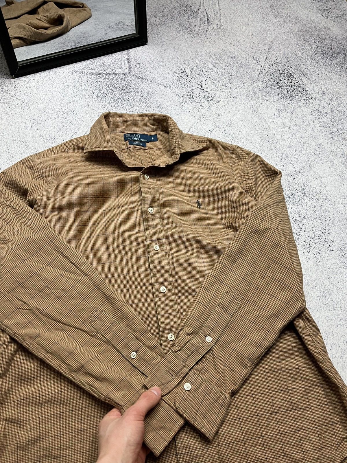 Polo Ralph Lauren Rare Vintage 90's Polo Ralph Lauren Shirt Old Money Style Size US L / EU 52-54 / 3 - 7 Thumbnail