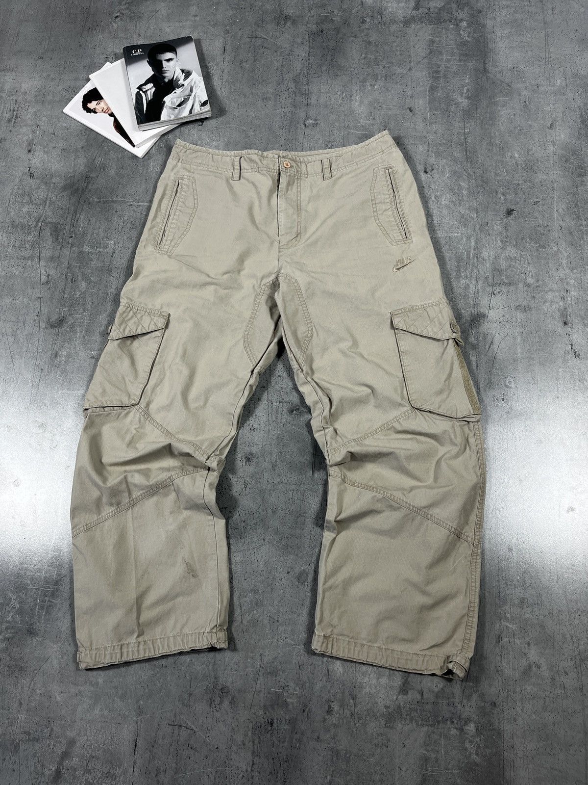 Nike Vintage cargo pants Nike Rare Size US 34 / EU 50 - 1 Thumbnail