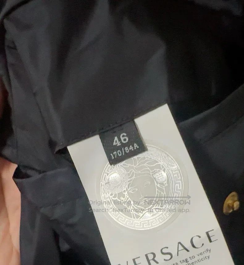 Versace Versace Medusa logo black jacket jacket Size US S / EU 44-46 / 1 - 4 Thumbnail