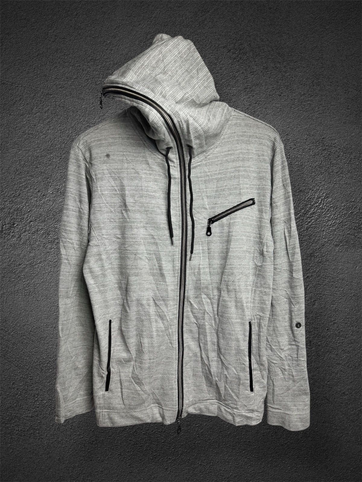 If Six Was Nine × Japanese Brand × Le Grande Bleu (L.G.B.) Full Zipper Nota Bene Hoodie Japanese Size US M / EU 48-50 / 2 - 2 Thumbnail