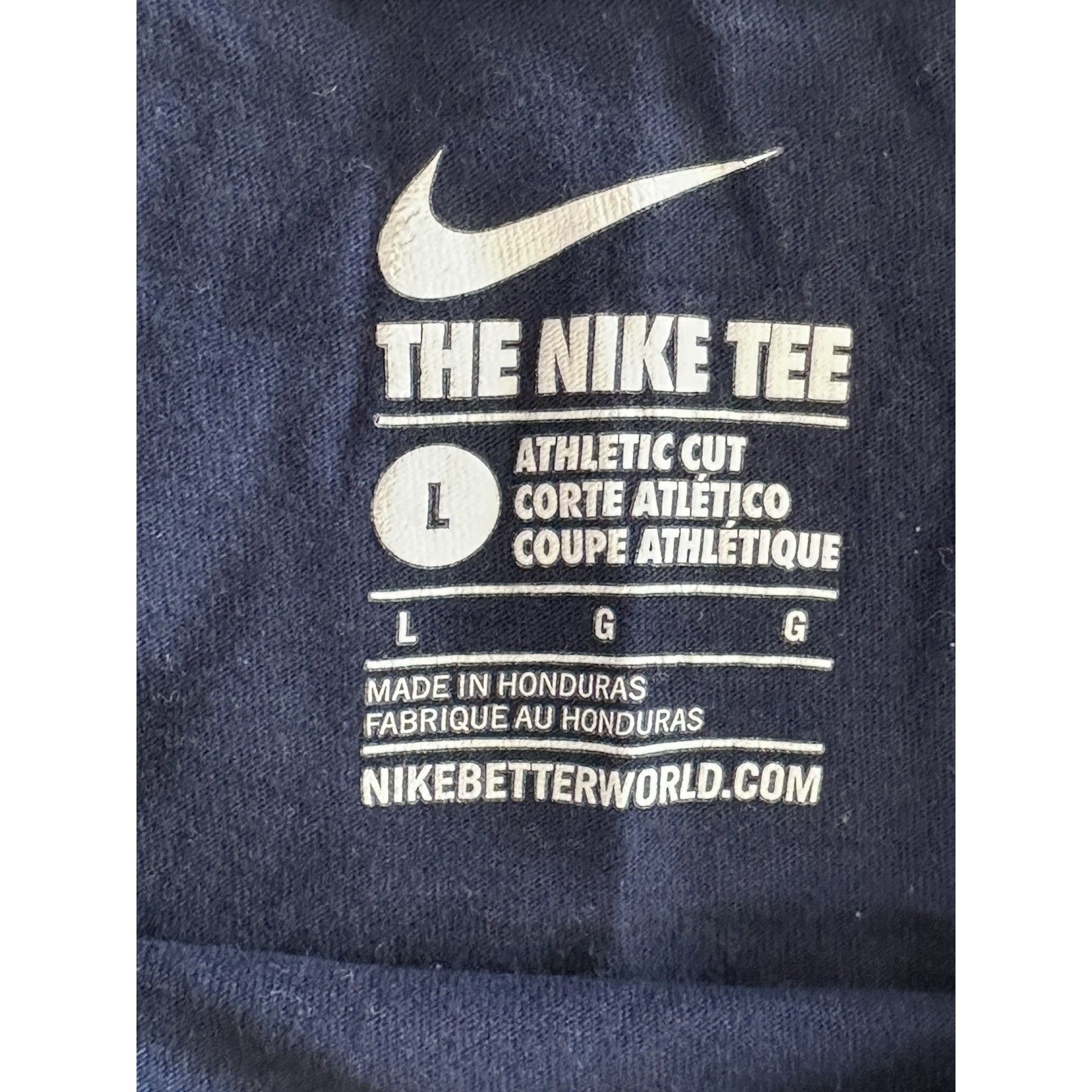 Nike Nike The Nike Tee Penn State Lions Football NCAA LR Sports Size US L / EU 52-54 / 3 - 7 Thumbnail