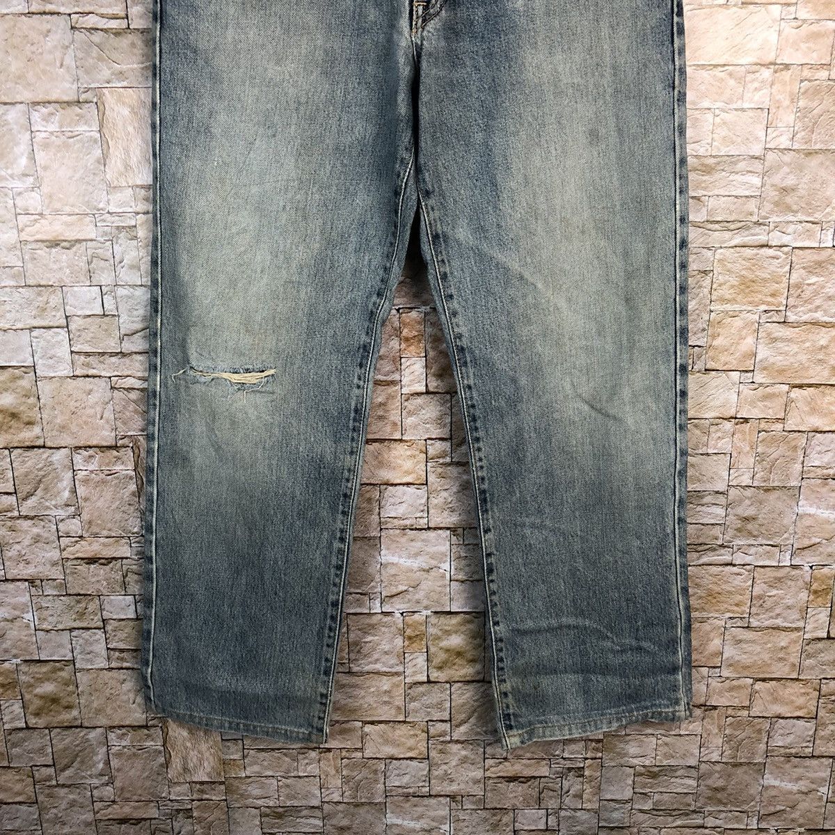 Edwin Vintage Edwin Blue Denim Pants #7575 Size US 29 - 3 Thumbnail