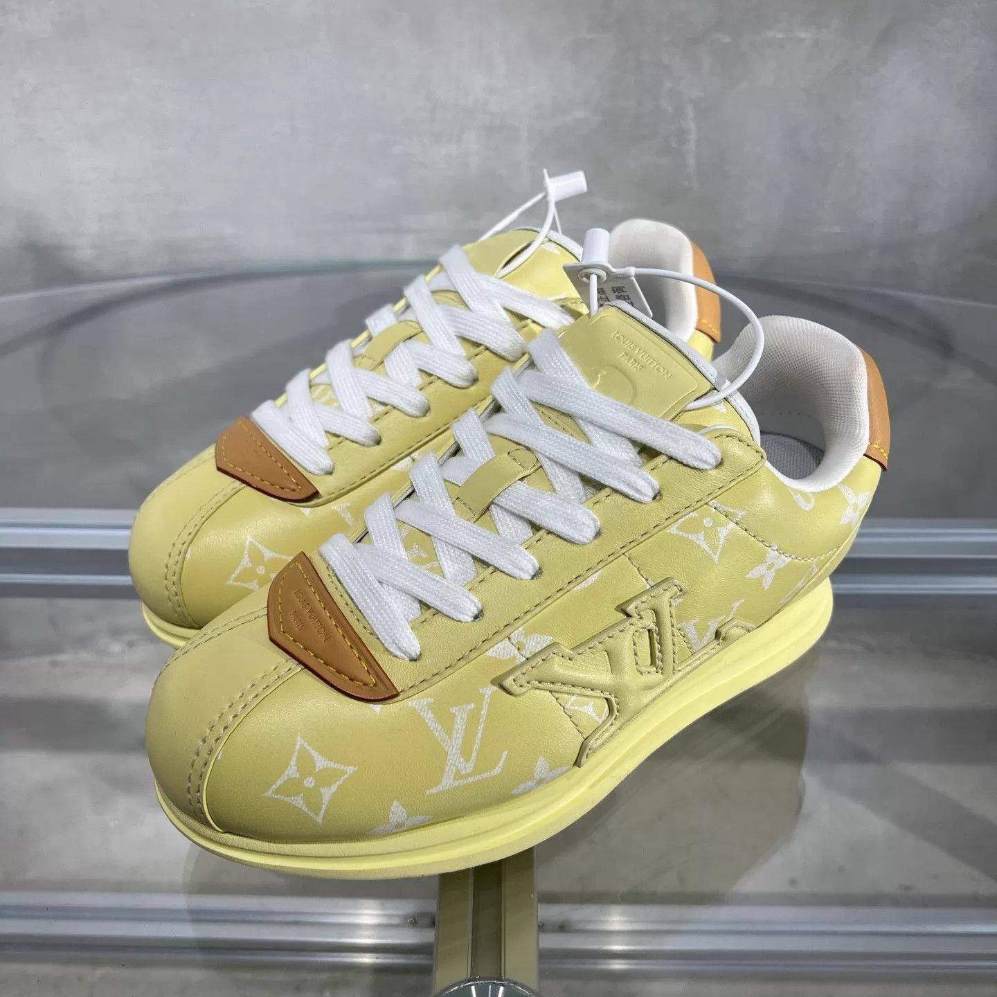 Louis Vuitton LV x Nigo Buttersoft FW25 Light Yellow UK3.5 (37.5) Size US 7 / IT 37 - 2 Thumbnail