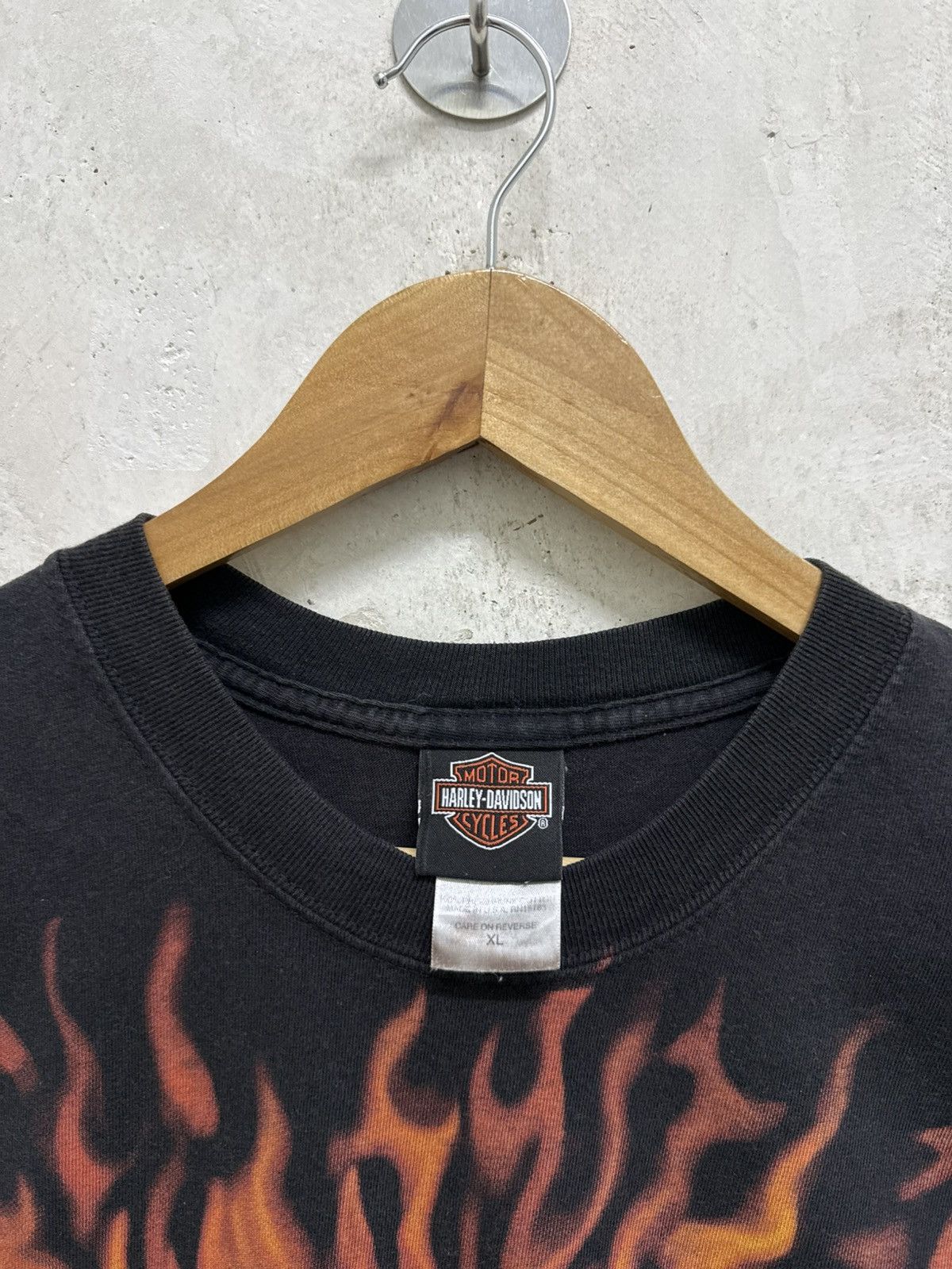 Harley Davidson 2000s Harley Davidson Flame Clown Tee Size US XL / EU 56 / 4 - 6 Thumbnail