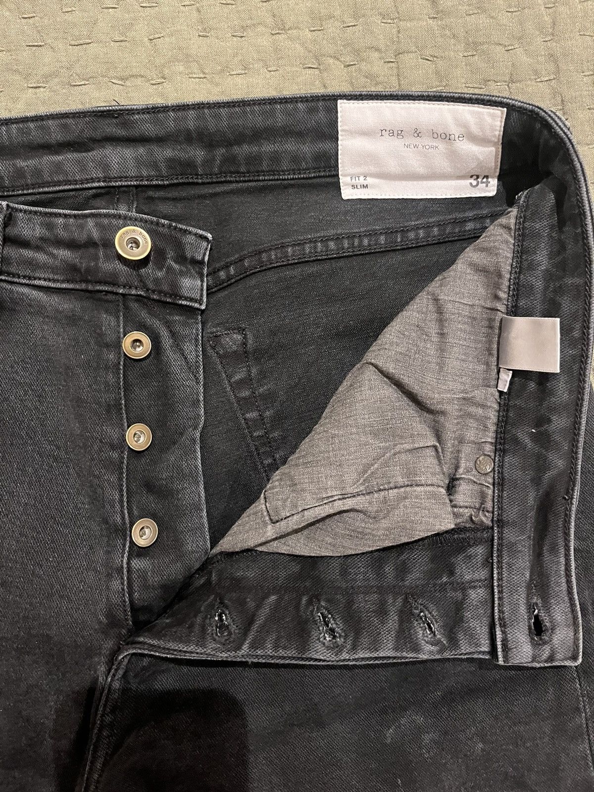 Rag & Bone Rag & Bone slim fit jeans Size US 34 / EU 50 - 4 Thumbnail