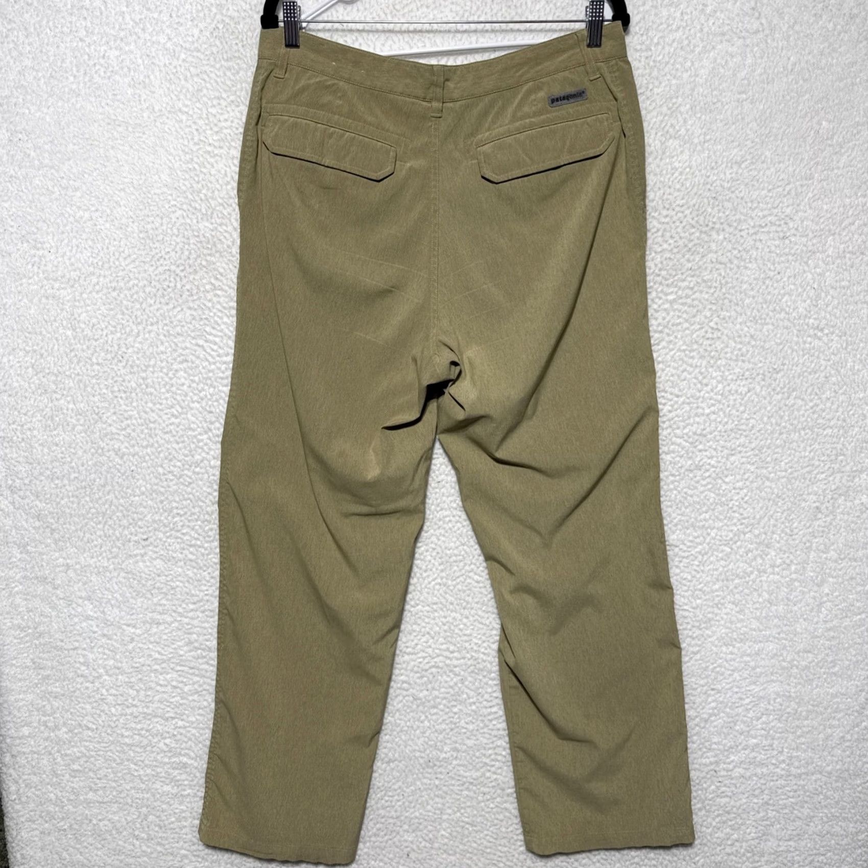 Patagonia Patagonia Pants Mens 34 Beige Chino Outdoor Hiking Pockets Flat Front Regular 31 Inseam Size US 34 / EU 50 - 2 Thumbnail
