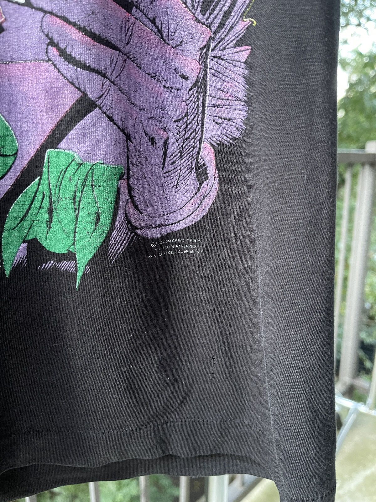Vintage 80s Joker Shirt Thrashed Faded Distressed ERD Grunge Size US M / EU 48-50 / 2 - 5 Thumbnail