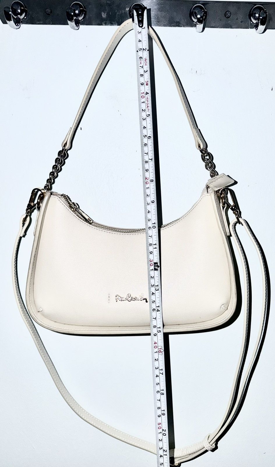 Pierre Cardin Vintage Pierre Cardin Cream Shoulder Bag Size ONE SIZE - 9 Thumbnail
