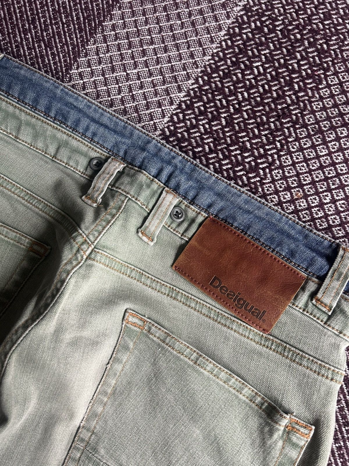 Other Desigual Vintage Pants Washed Women Streetwear Size 28 Size 28" / US 6 / IT 42 - 4 Thumbnail