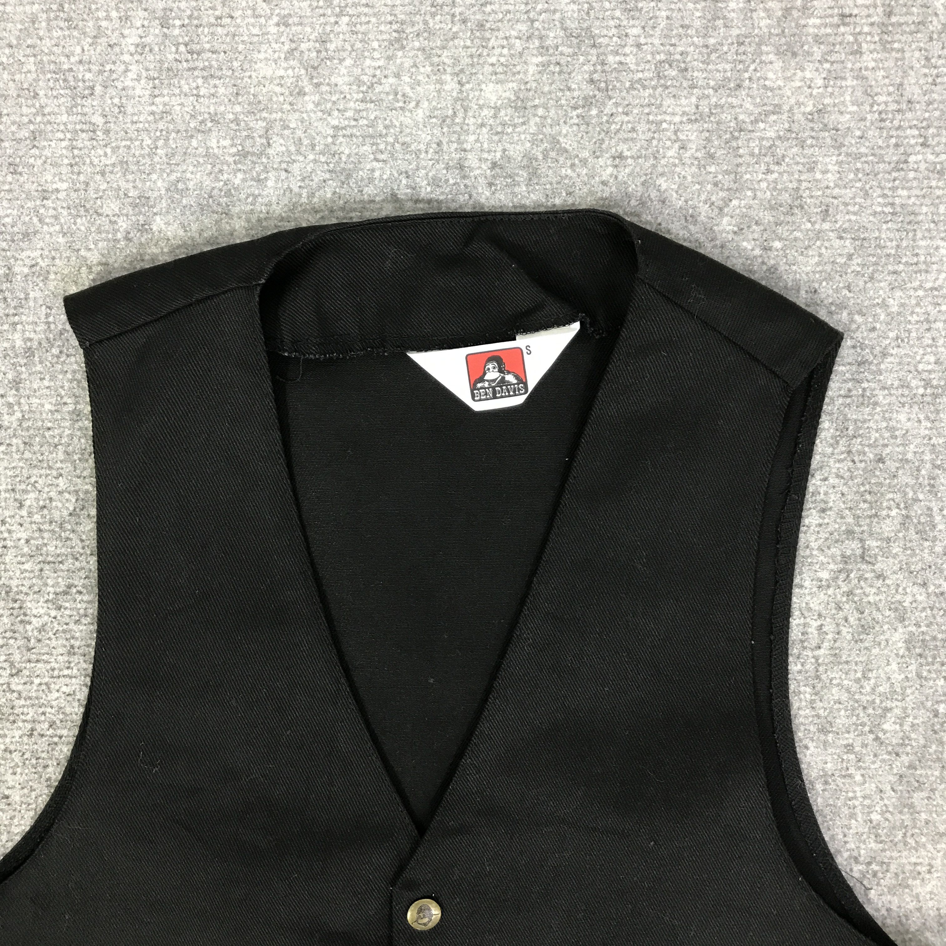 Ben Davis BEN DAVIS CLASSIC BLACK VEST K107B12 Size US S / EU 44-46 / 1 - 2 Thumbnail