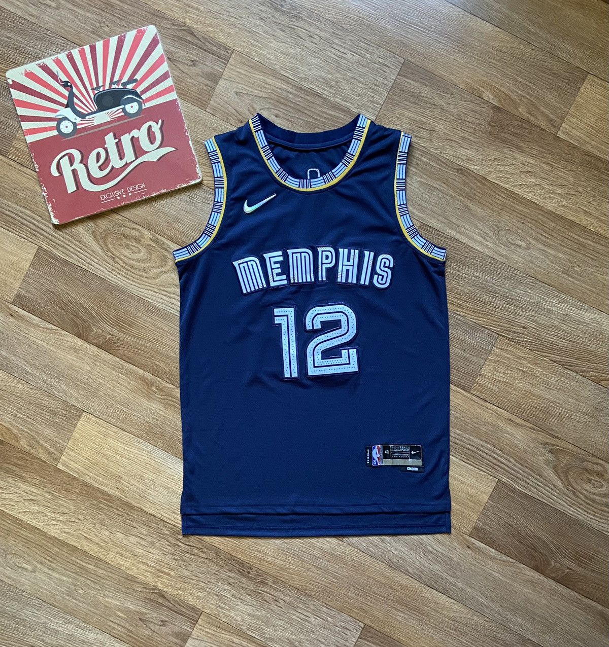 Memphis Grizzlies #12 Ja Morant Retro Green Jersey  Memphis grizzlies,  Classic football shirts, Nike retro