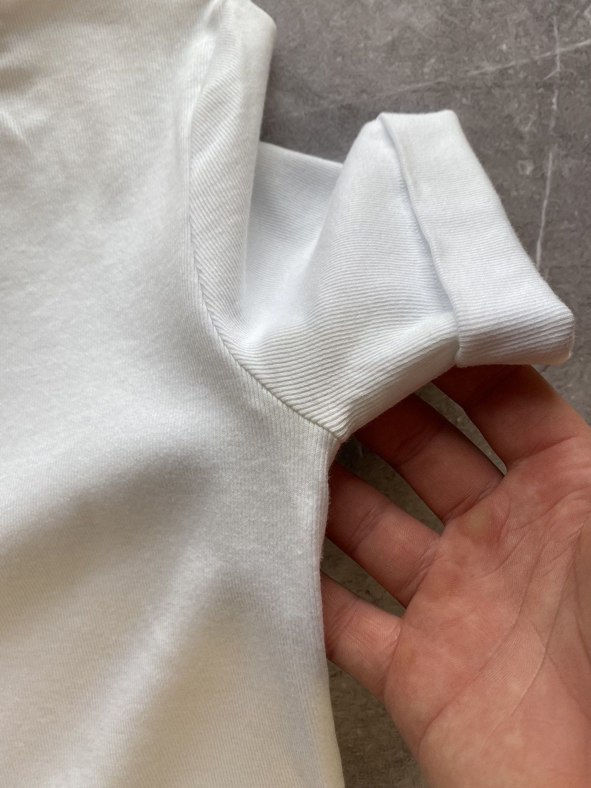 Peserico Classic Peserico Made in Italy White Lana Wool T shirt Rare Size M / US 6-8 / IT 42-44 - 6 Thumbnail