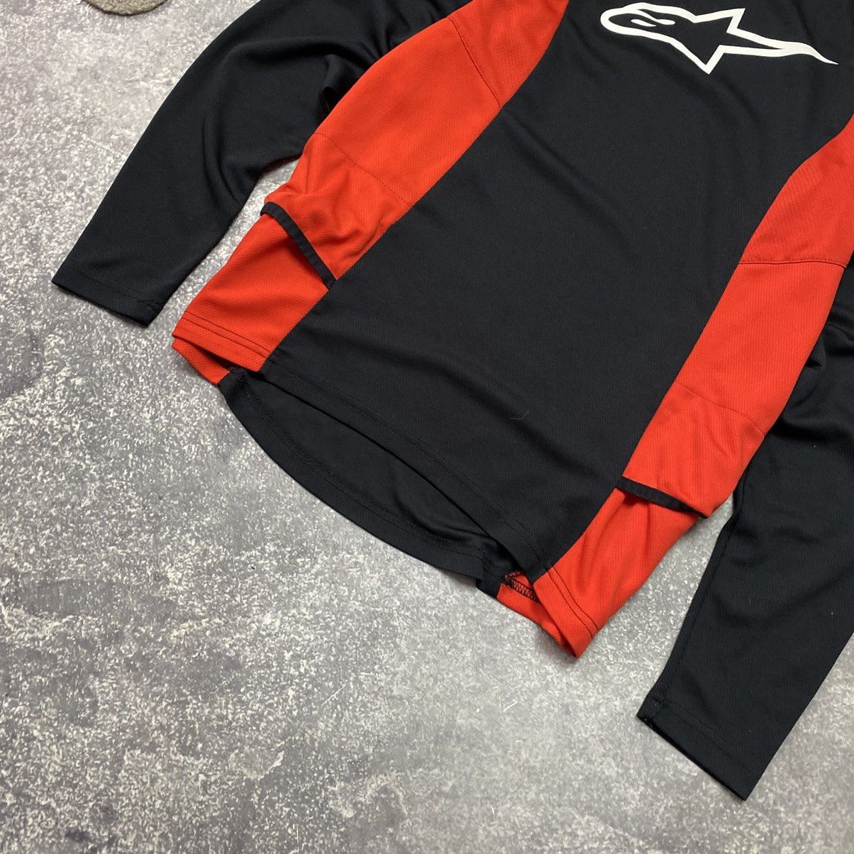 Alpinestars Mens Alpinestars Big Logo Cycling uniform rare longsleeve Size US S / EU 44-46 / 1 - 5 Thumbnail