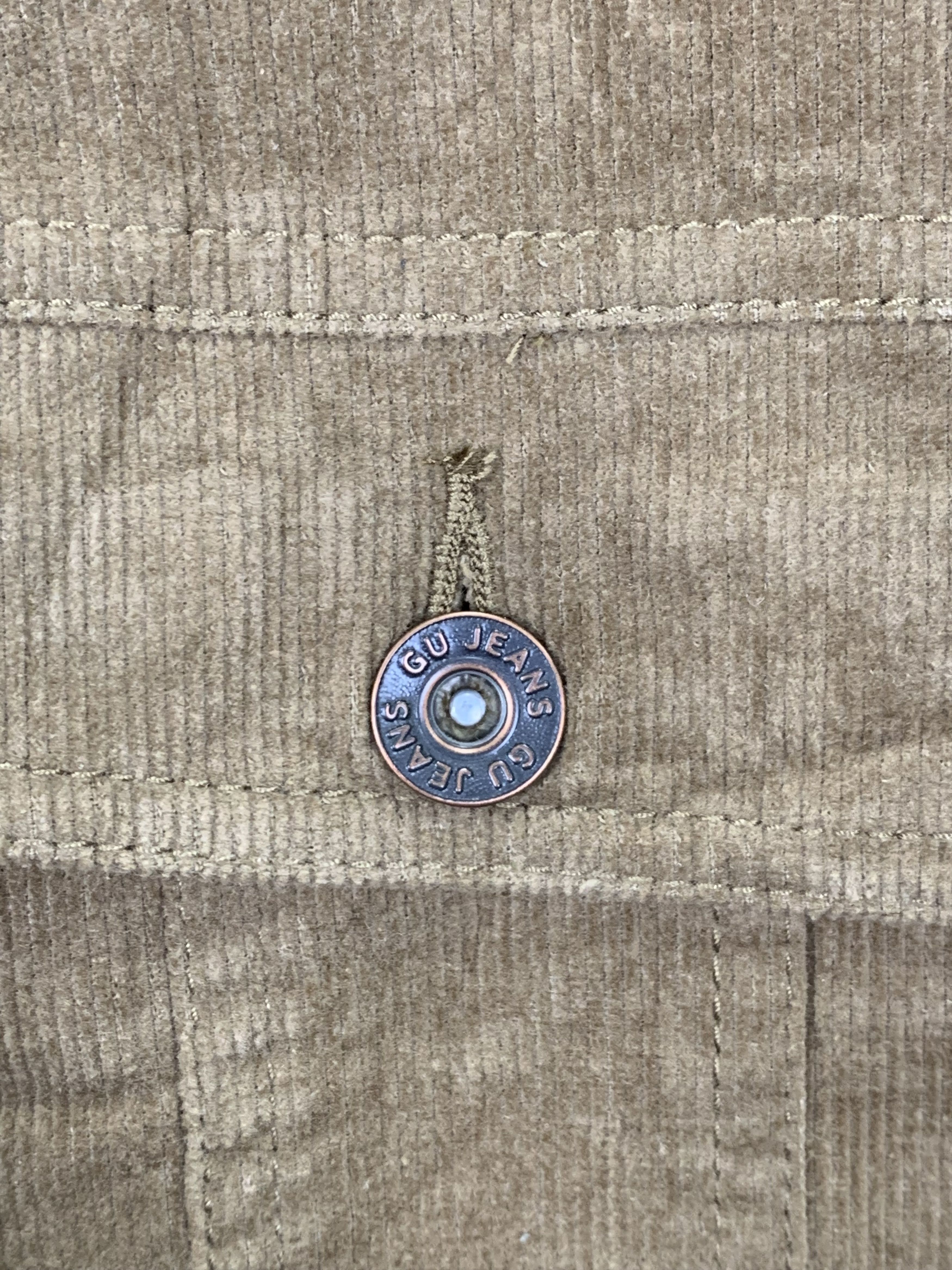 Japanese Brand Vintage Japanese Brand Sherpa Velvet Denim Jacket J0829 Size US M / EU 48-50 / 2 - 8 Thumbnail