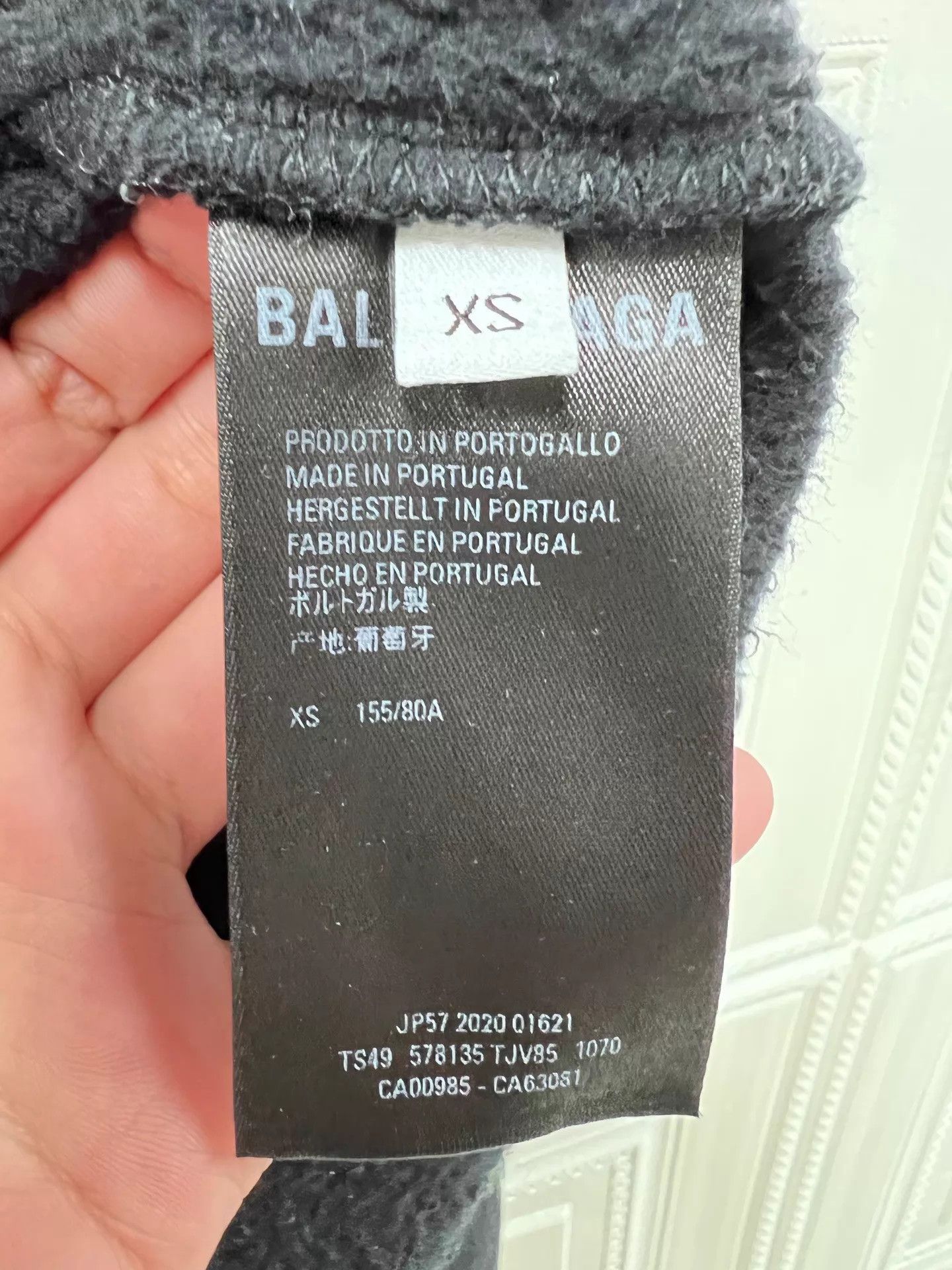 Balenciaga Balenciaga Embroidered Double B Oversized Hoodie XS Size XS / US 0-2 / IT 36-38 - 5 Thumbnail