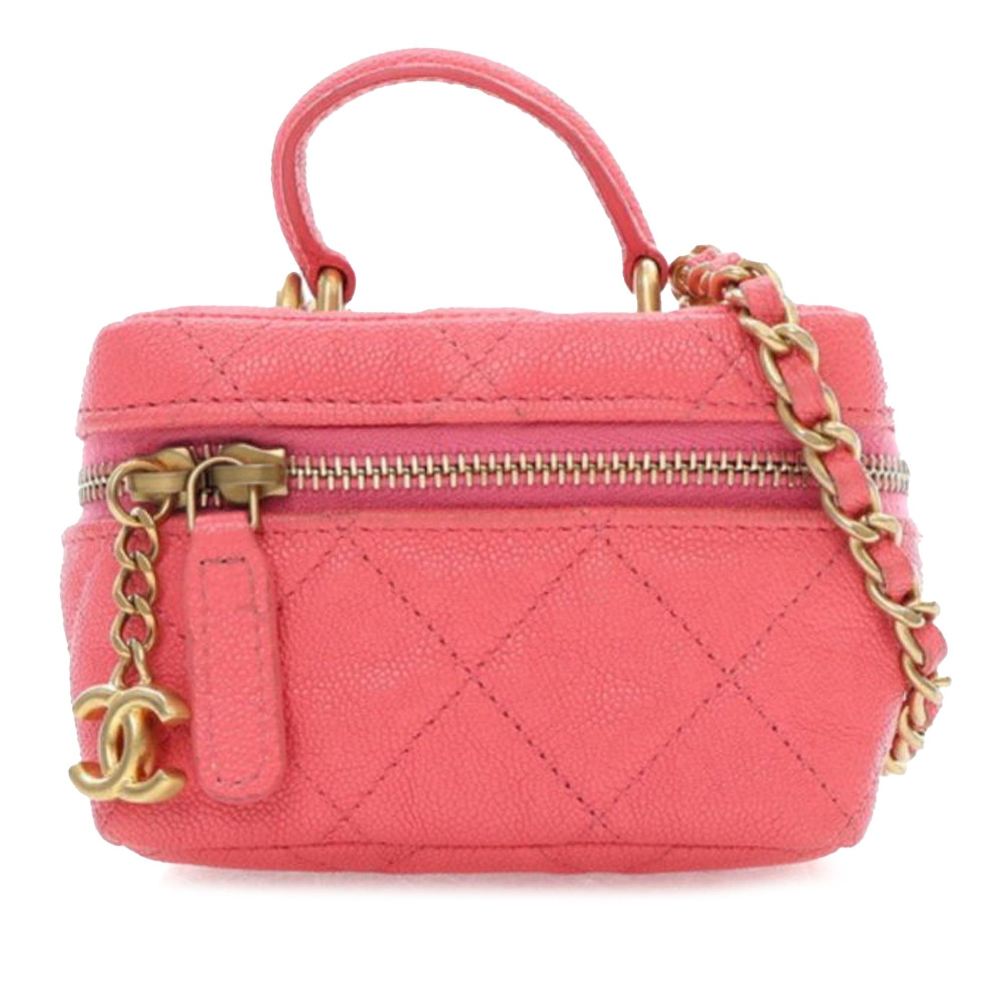 Chanel Mini CC Caviar Top Handle Vanity Case Size ONE SIZE - 1 Thumbnail