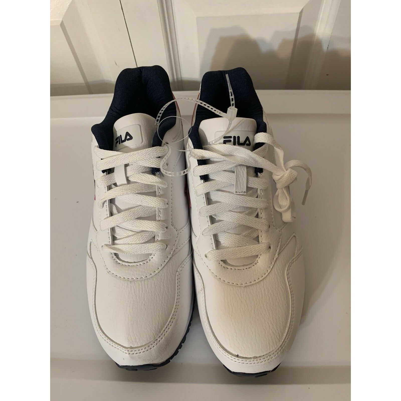 Fila Fila Men's Sz 8 A-Low White Red White Blue Sneakers Shoes Size US 8 / EU 41 - 4 Thumbnail