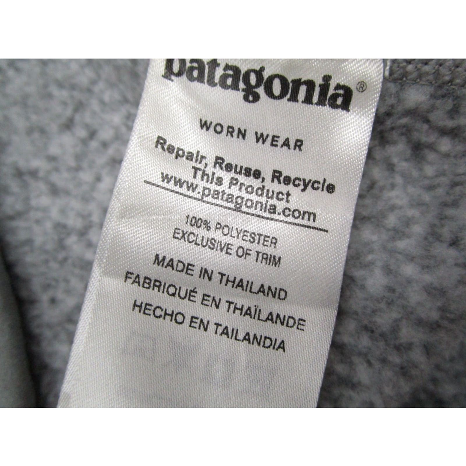 Patagonia Patagonia Jacket Women Small Gray Better Sweater Fleece 1/2 Zip Pullover Size M / US 6-8 / IT 42-44 - 5 Thumbnail