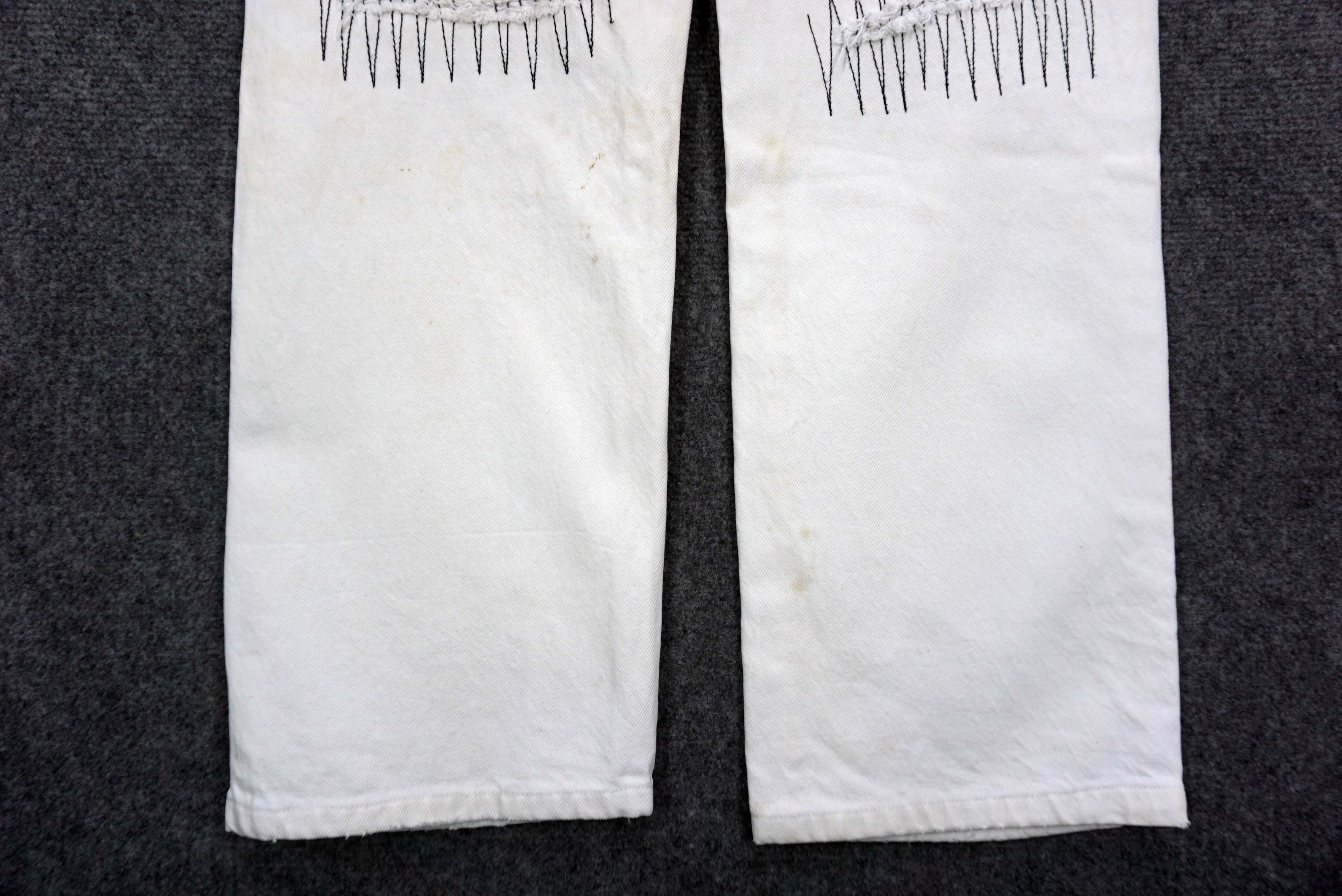Vintage Levi's 501-0651 Jeans Made in USA Boro Denim Size W32xL32 Size US 32 / EU 48 - 14 Thumbnail
