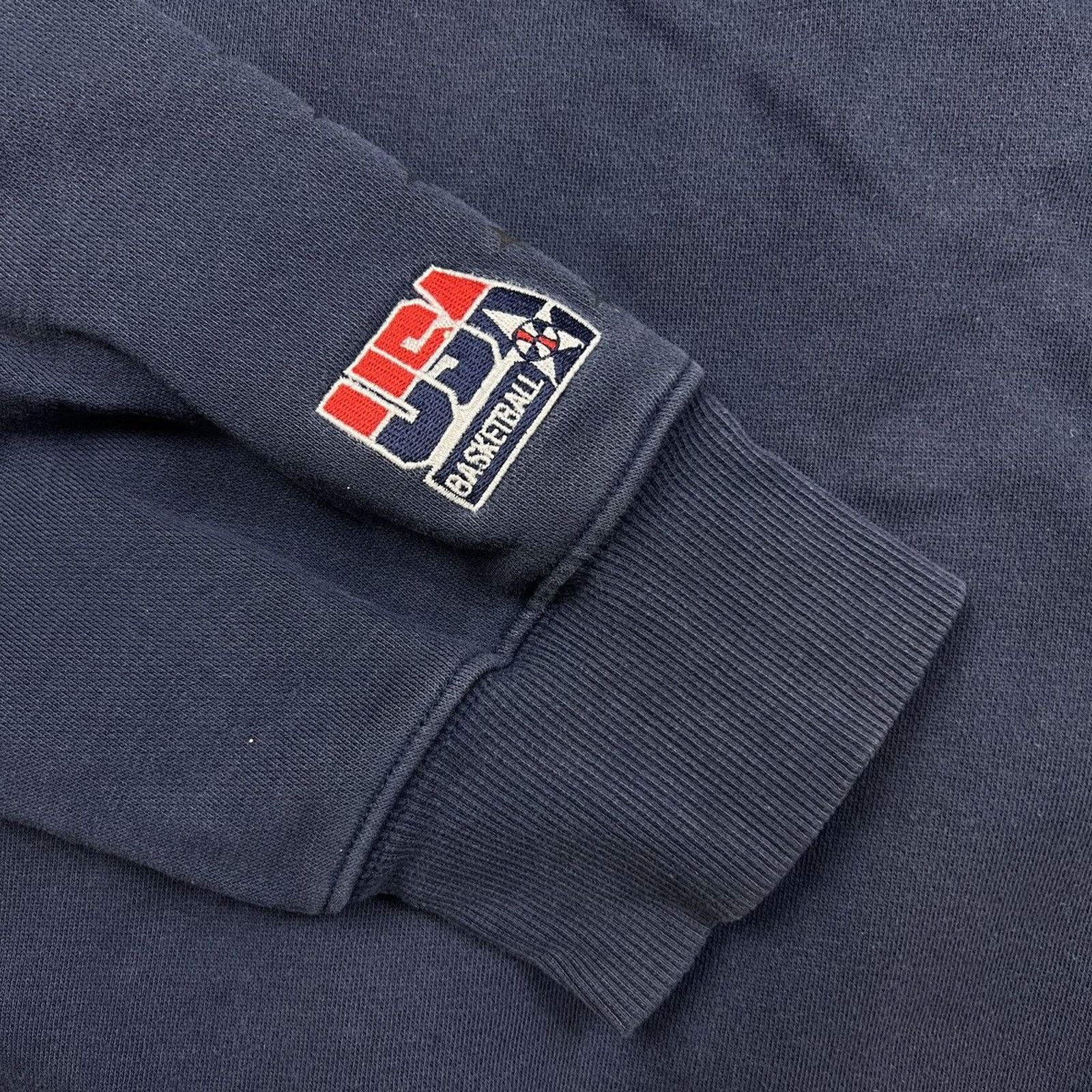 Nike Vintage Y2K Nike Team USA Hoodie Swoosh Olympic Basketball Size US M / EU 48-50 / 2 - 5 Thumbnail