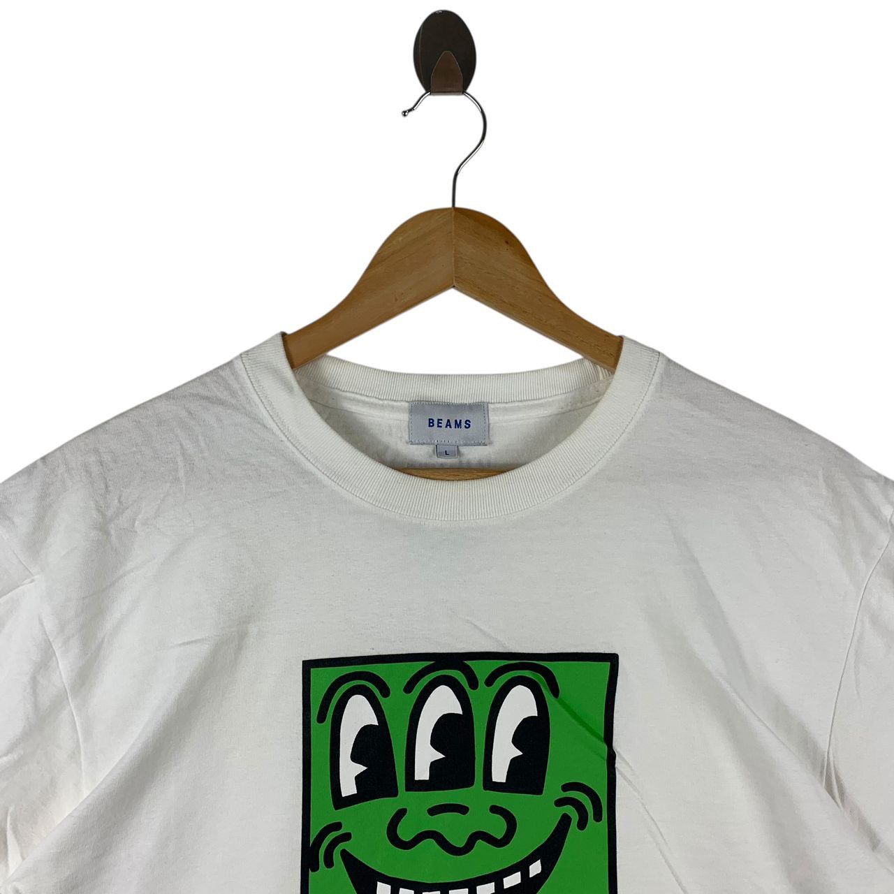 Beams Plus × Japanese Brand × Keith Haring BEAMS X KEITH HARING Art printed tee Size US L / EU 52-54 / 3 - 2 Thumbnail