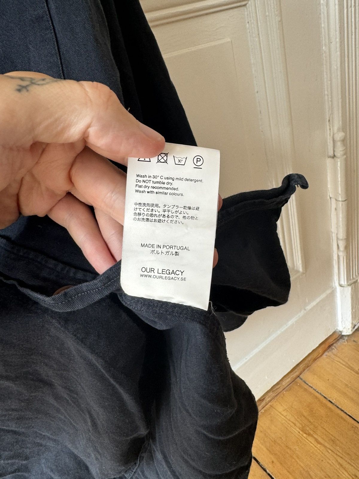 Our Legacy Our Legacy - Navy Shirt Size US S / EU 44-46 / 1 - 3 Thumbnail