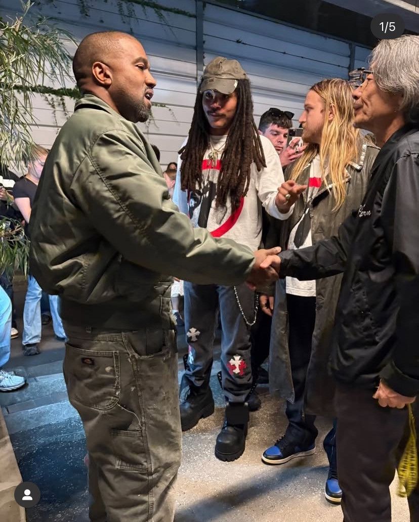 Alpha Industries × Vintage Vintage USAF 45/P Bomber Jacket (Kanye