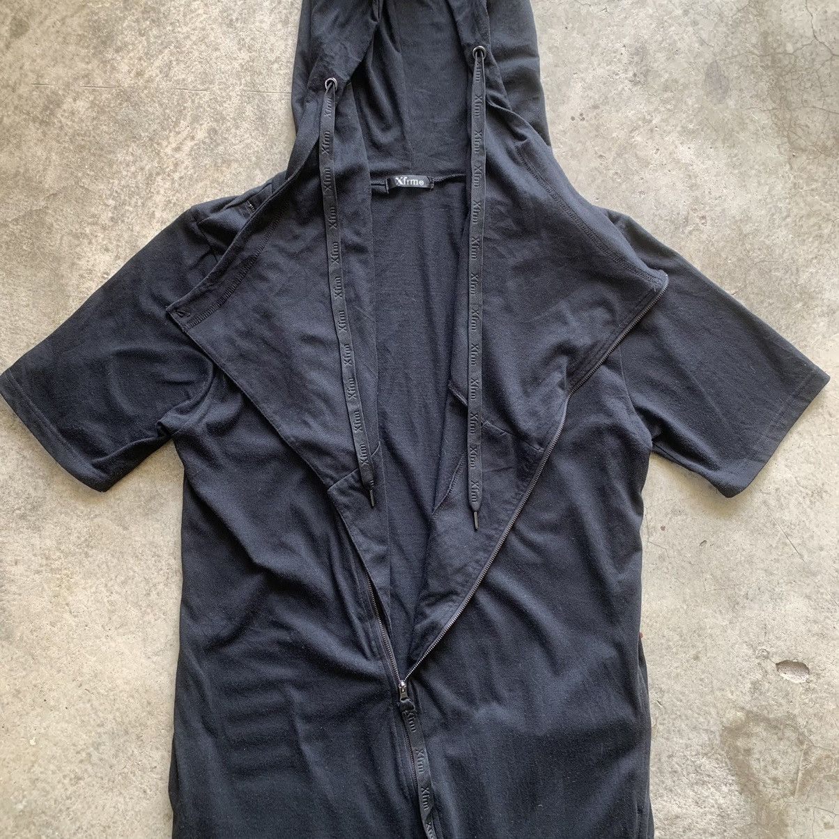 Japanese Brand Xfrm japan asymmetrical zipper hoodie inspired julius 7 Size US L / EU 52-54 / 3 - 7 Thumbnail