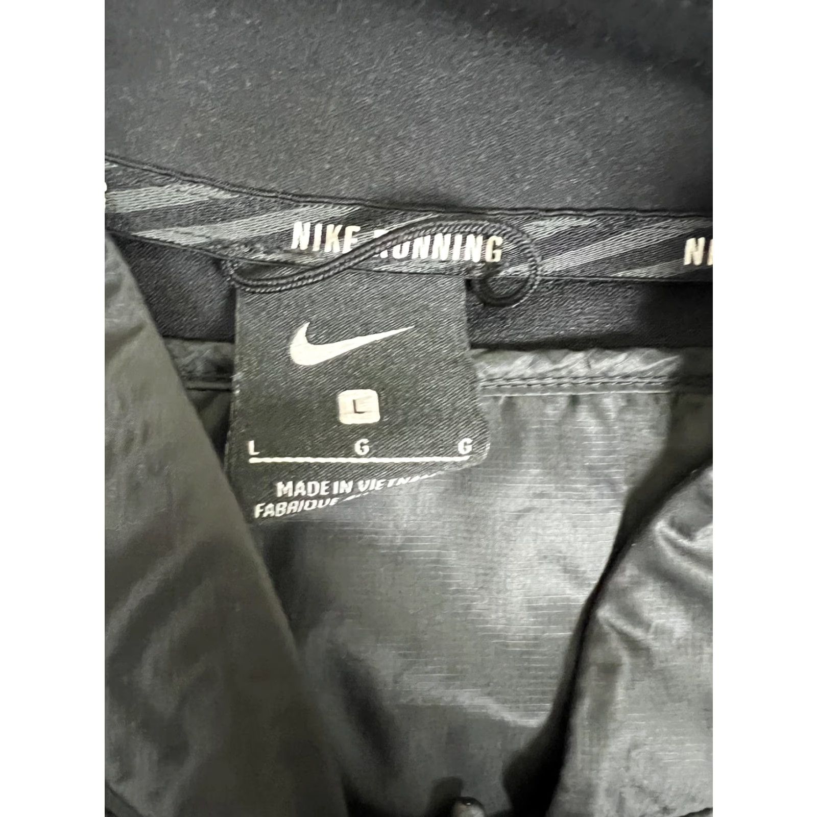 Nike Nike Vest Womens Large Black Running Insulated Windbreaker Reflective Sleeveless Size L / US 10 / IT 46 - 3 Thumbnail
