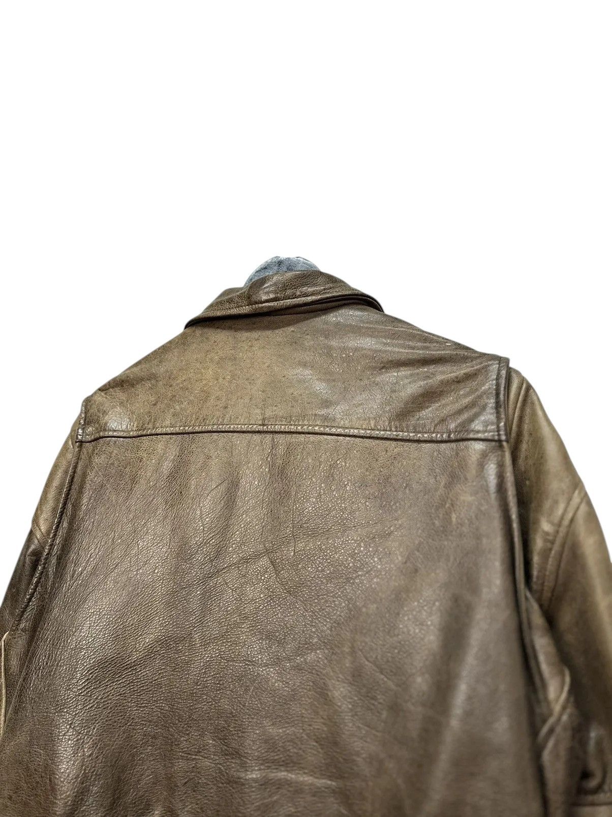 Red Wing Vintage Redskins B-32 Leather Jacket Rick Owens Style Size US XL / EU 56 / 4 - 23 Thumbnail