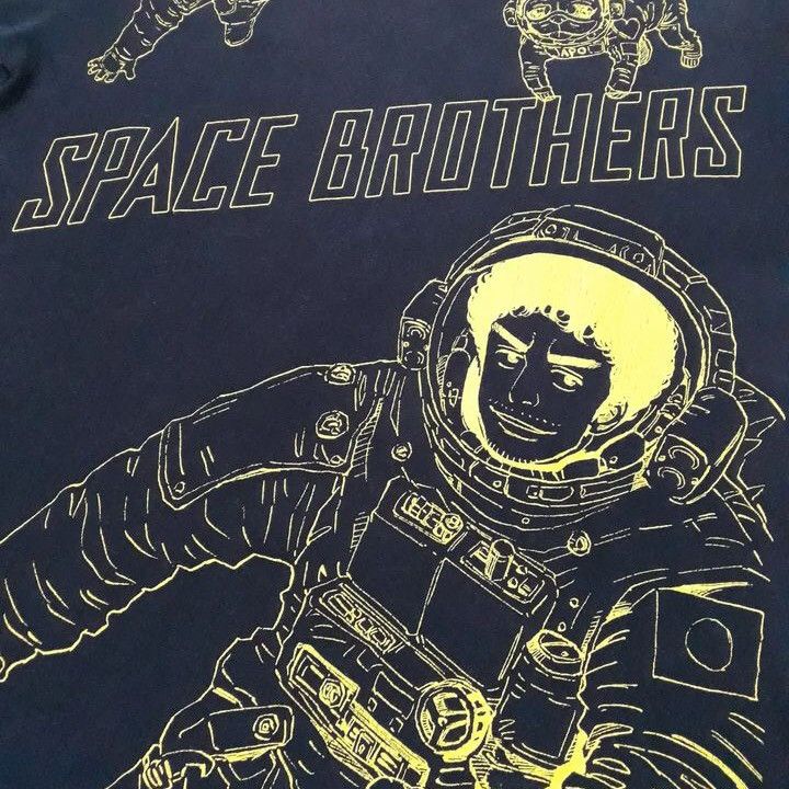 Anime × Cartoon Network Space Brothers 35th Anniversary Tees Anima cartoon network Size US M / EU 48-50 / 2 - 1 Thumbnail