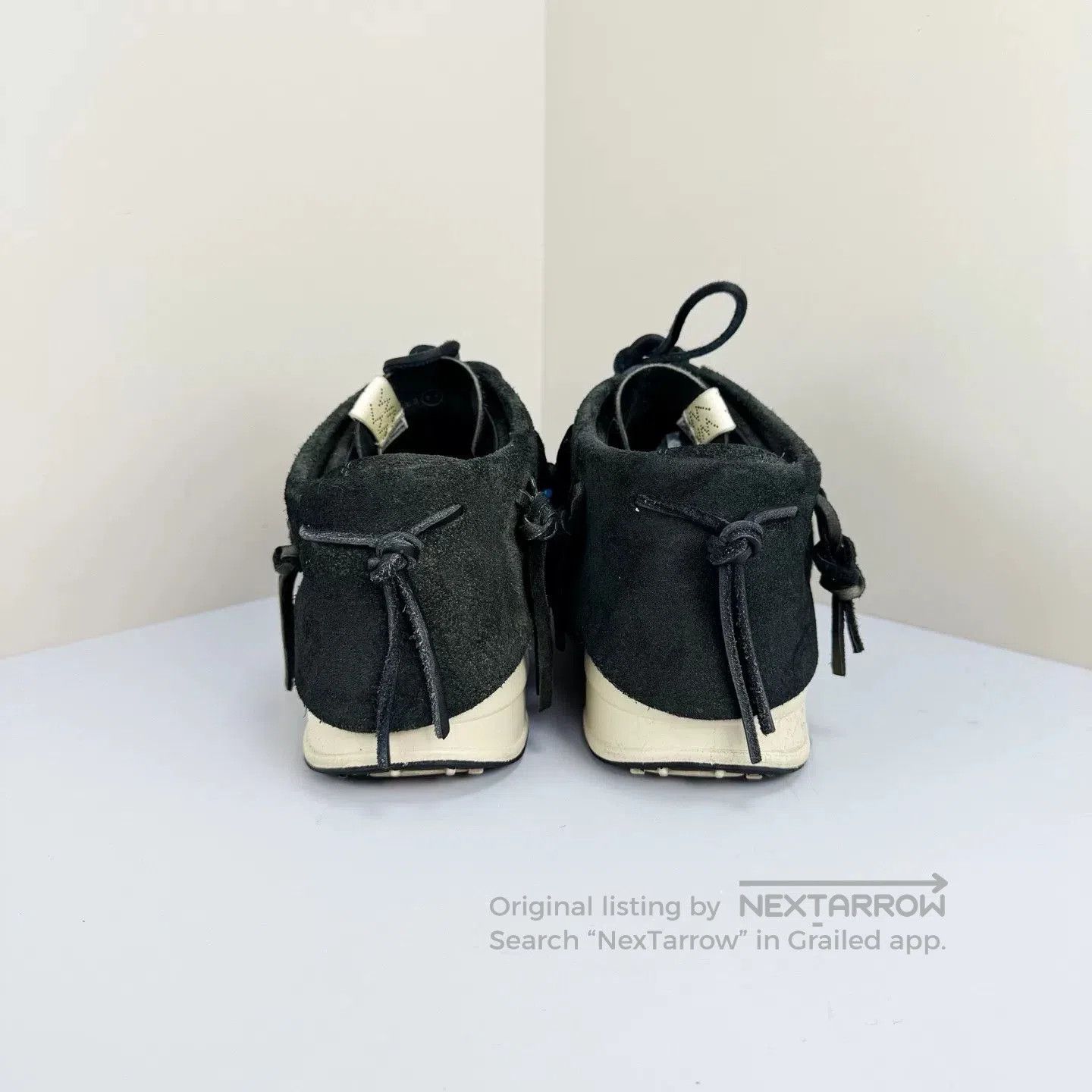 Visvim Visvim FBT Blue Beaded Suede Shoes. Size US 8.5 / EU 41-42 - 3 Thumbnail