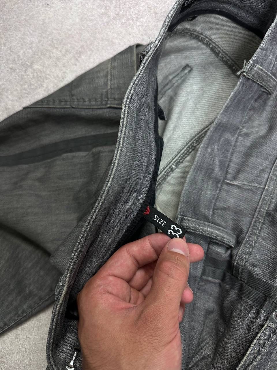 Emporio Armani Vintage Emporio Armani Y2K Baggy Jeans 33 Size US 33 - 9 Thumbnail