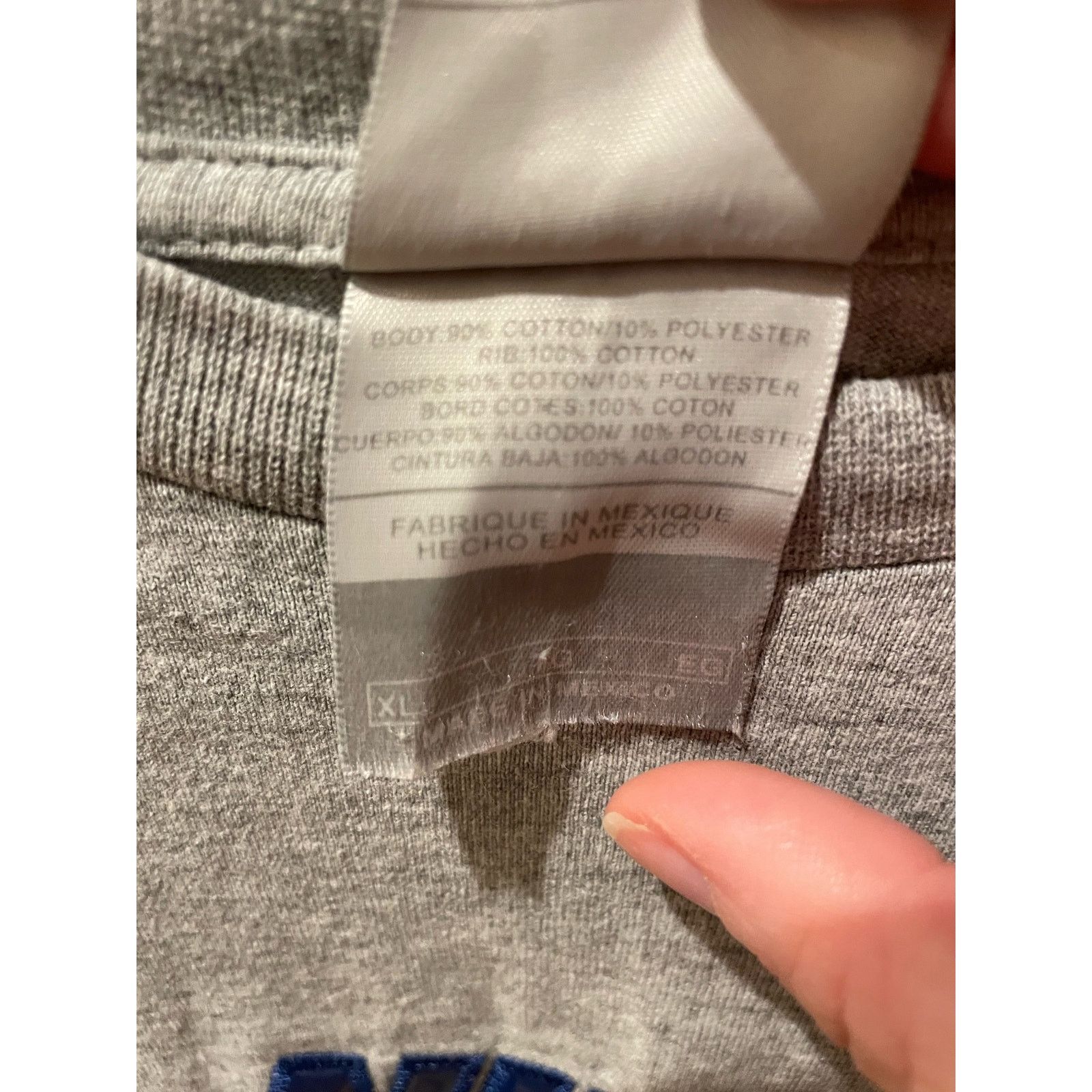Nike Vintage Y2K Nike Vinyl Blue Logo Silver Label Long Sleeve,XL Size US XL / EU 56 / 4 - 5 Thumbnail
