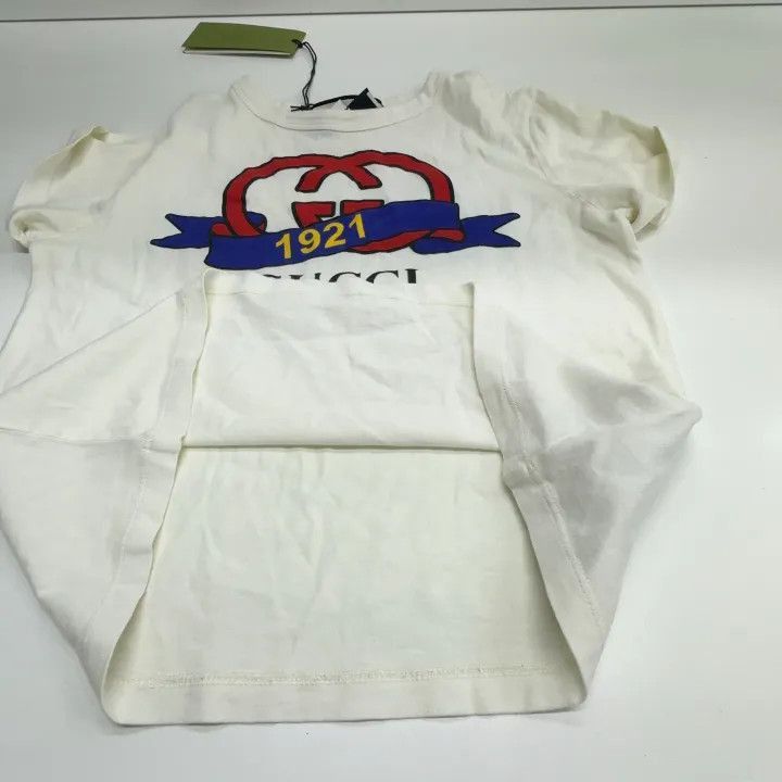 Gucci Gucci SS23 1921 Logo Print T-Shirt-2507 Size S / US 4 / IT 40 - 5 Thumbnail