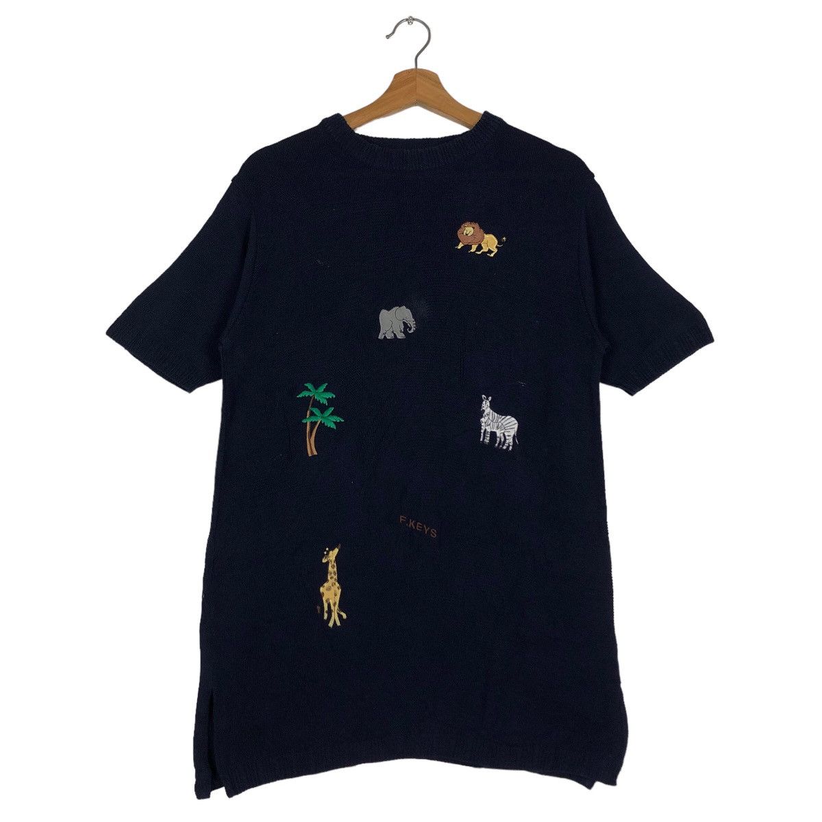 Japanese Brand 90’s Vintage Knit Sweatshirt FloridaKeys Issey Miyake Japan Size US M / EU 48-50 / 2 - 1 Thumbnail