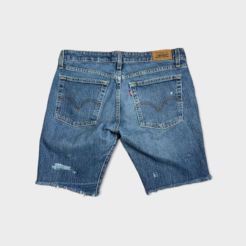 Levi's Levi's 524 | Too Superlow Cutoff Bermuda Shorts | Size 30 Size 30" / US 8 / IT 44 - 3 Thumbnail