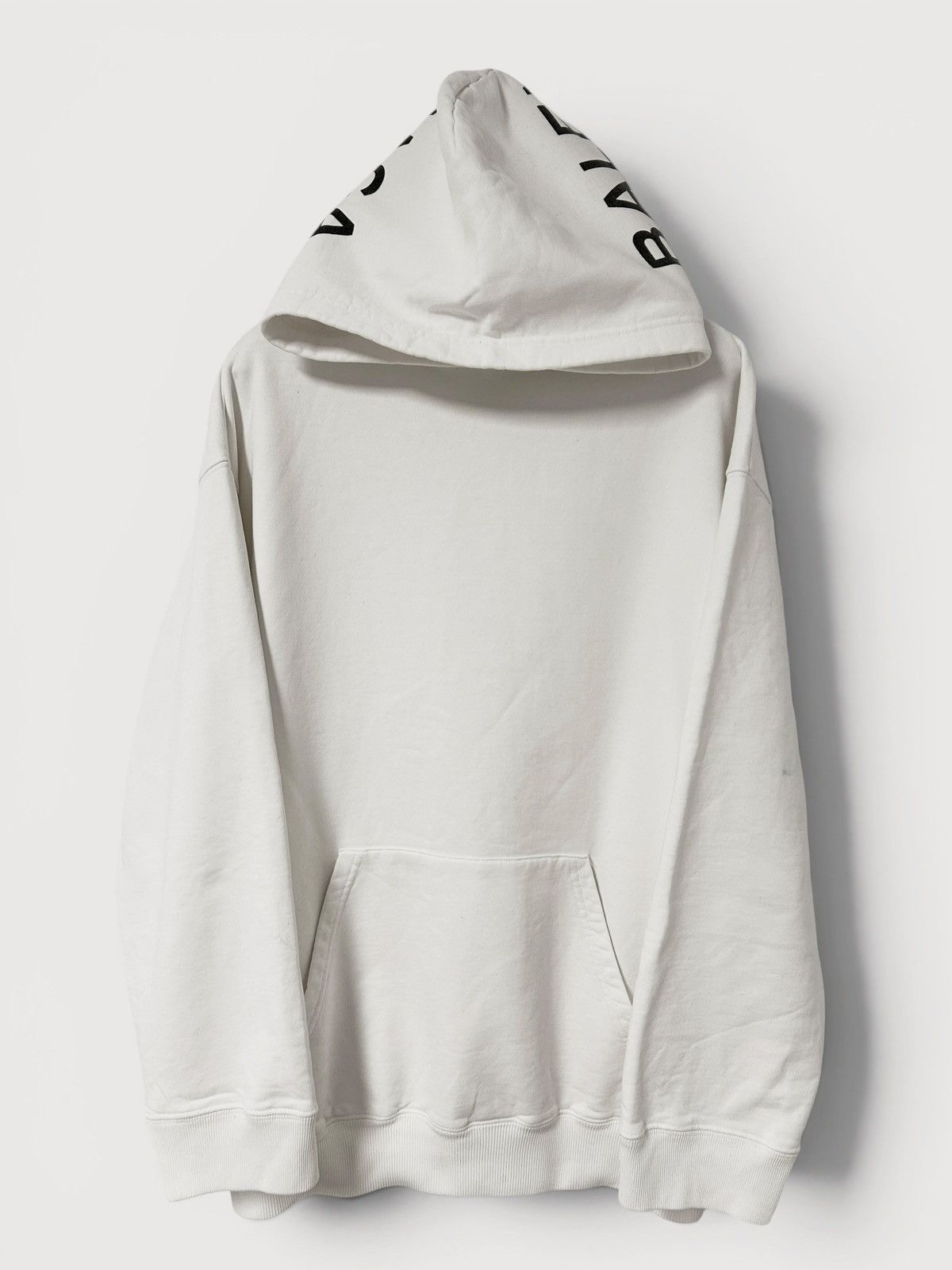 Balenciaga FW2017 Archetype Logo Oversized Hoodie Size US M / EU 48-50 / 2 - 1 Thumbnail