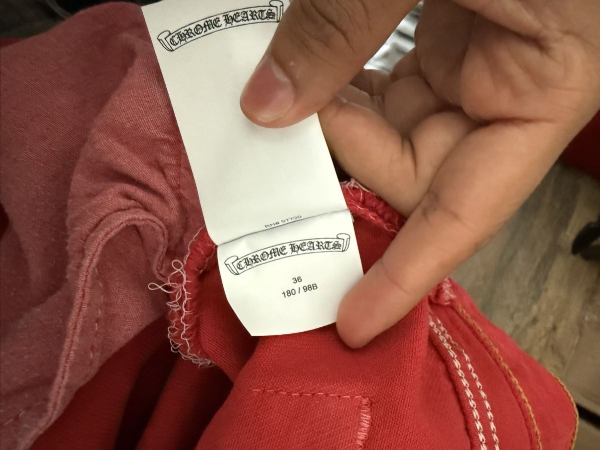 Chrome Hearts Chrome Hearts Pairs Exclusive Jeans Size US 36 / EU 52 - 13 Thumbnail