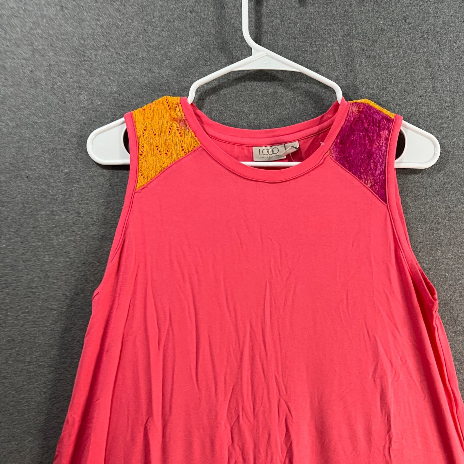 Other LOGO by Lori Goldstein Dress with Tie-Dye He Size XS / US 0-2 / IT 36-38 - 7 Thumbnail