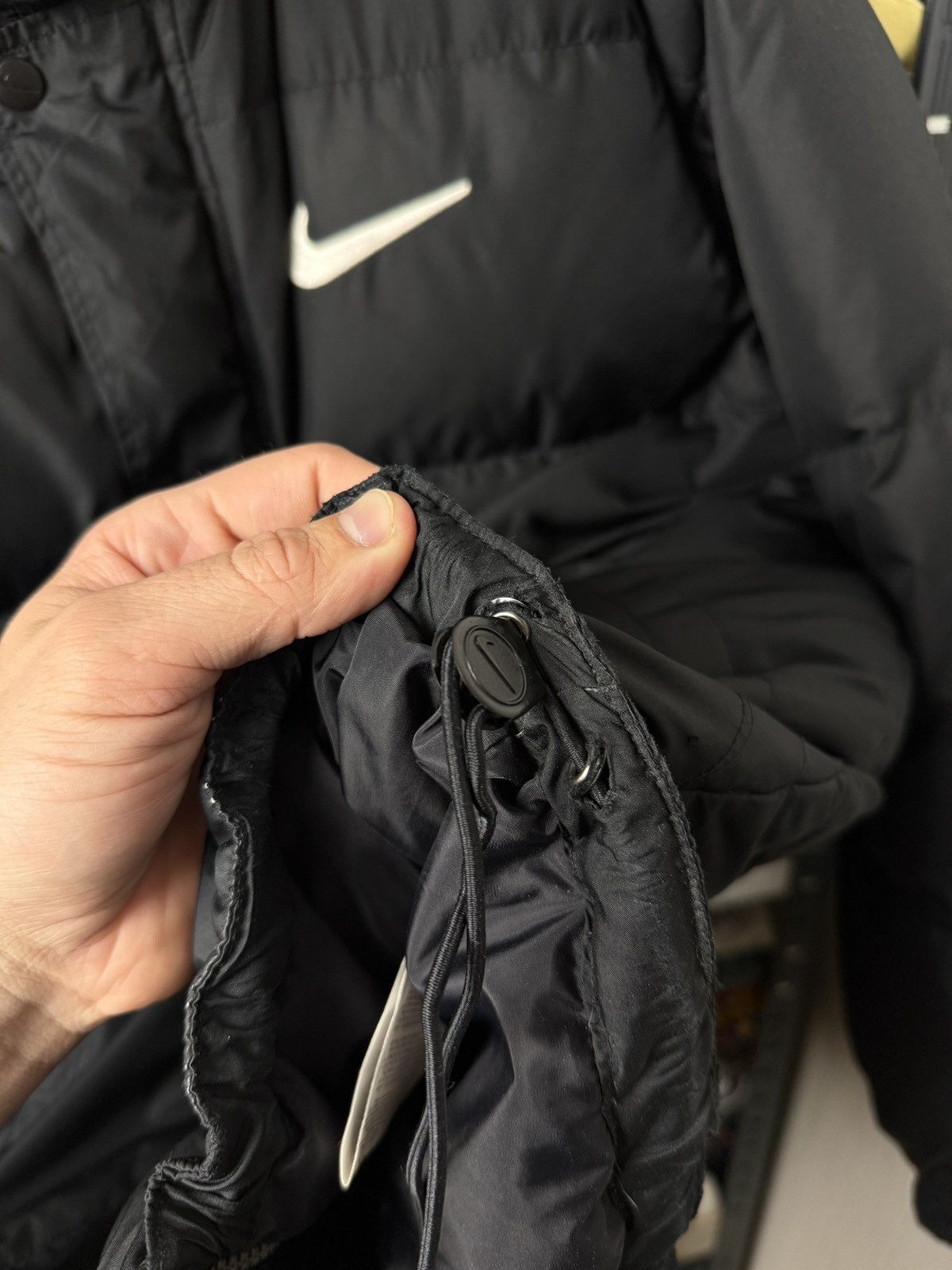 Nike Nike Vintage Puffer Jacket Y2K Big Logo Outdoor Jacket Size US M / EU 48-50 / 2 - 14 Thumbnail