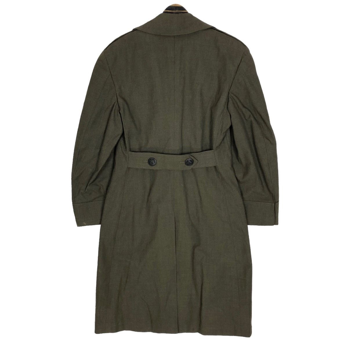 Vintage Vintage 70s United States Marine Corps Wool Trench Coat Size US S / EU 44-46 / 1 - 11 Thumbnail